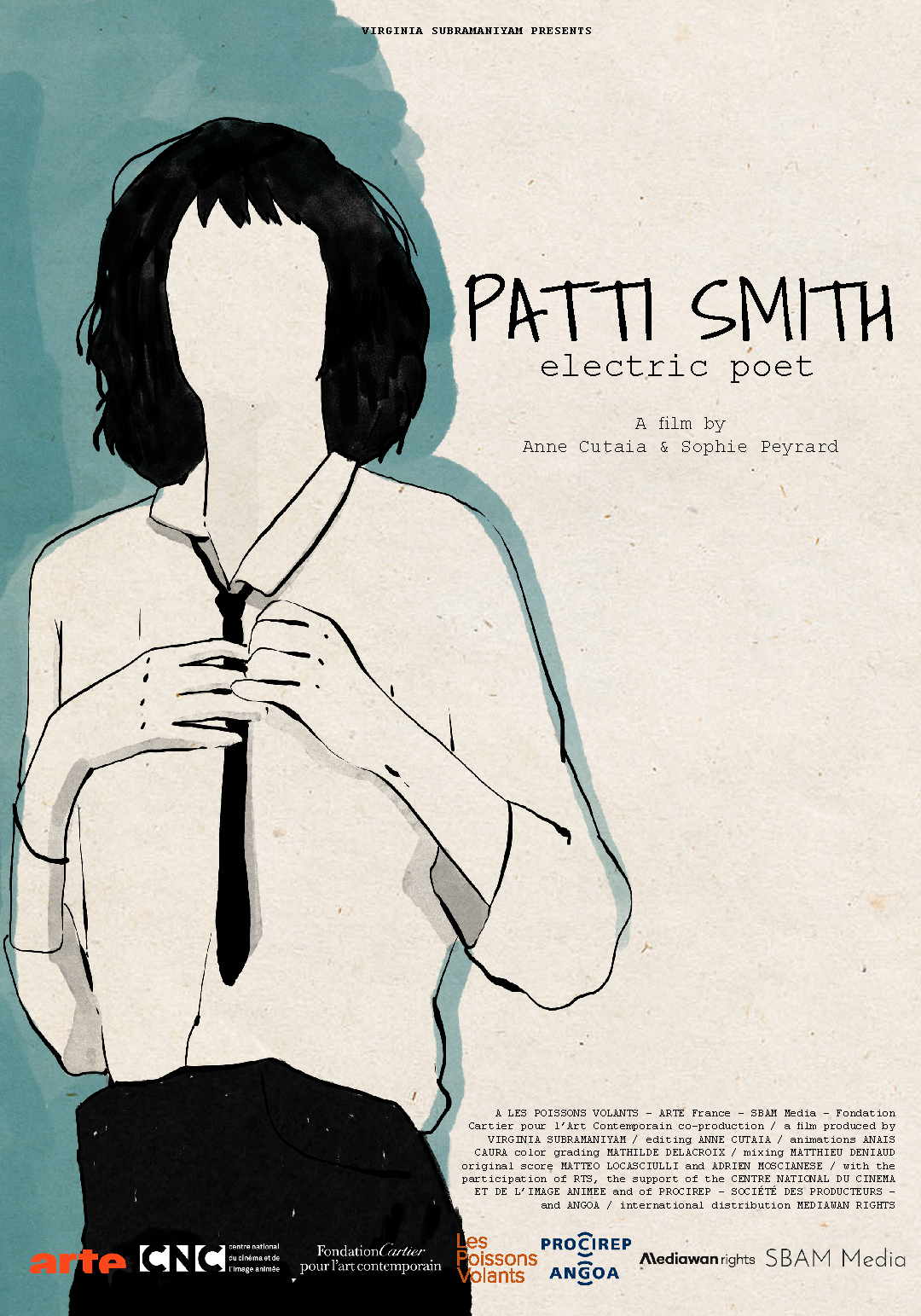 Patti Smith Electric Poet, Anne Cutaia, Sophie Peyrard, por sección, 17 docsmx