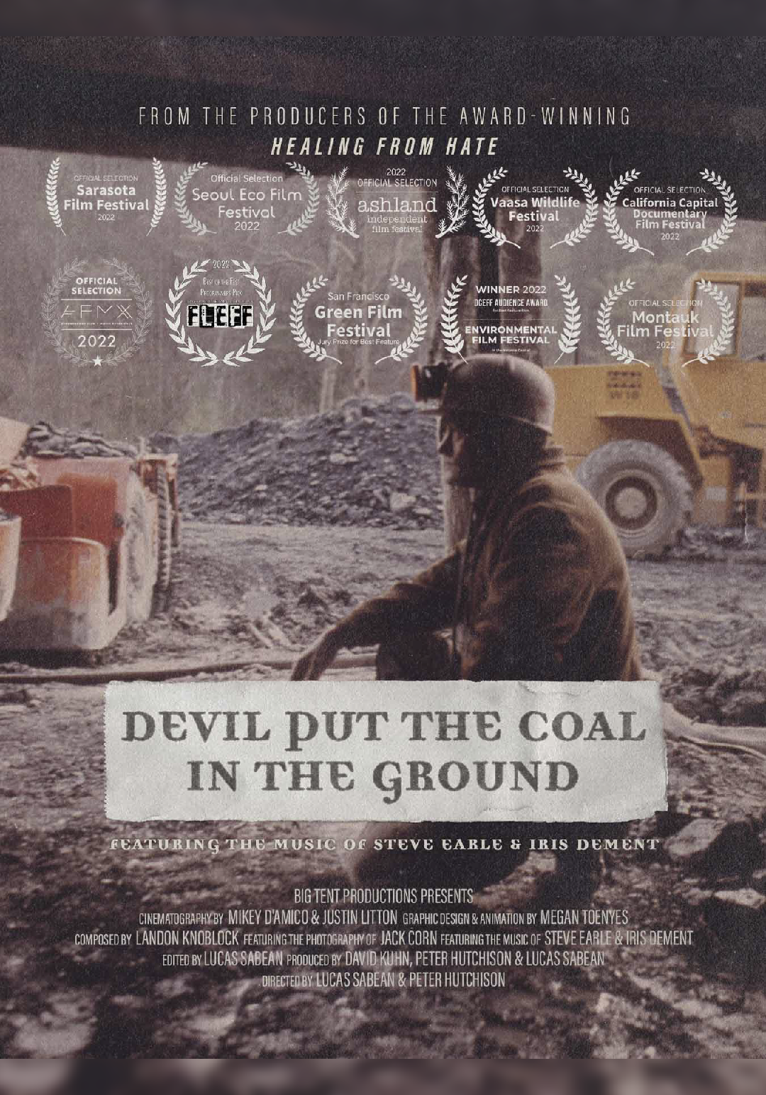 Devil Put the Coal in the Ground, Peter Hutchison, Lucas Sabean, por sede, 17 docsmx