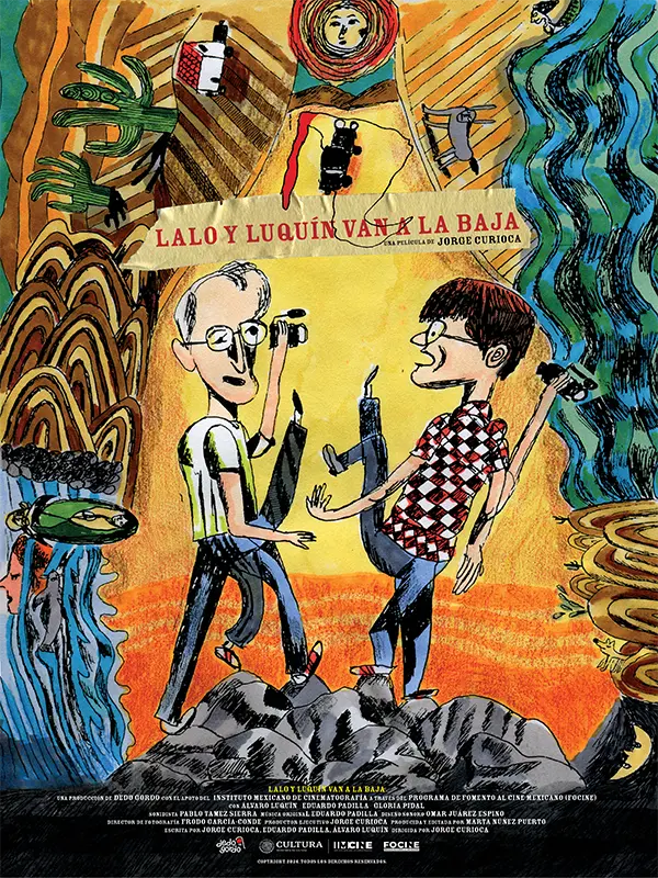 Lalo y Luquín van a la Baja, Programación, Por sede, Cineteca Nacional, 19 DocsMX, 2024