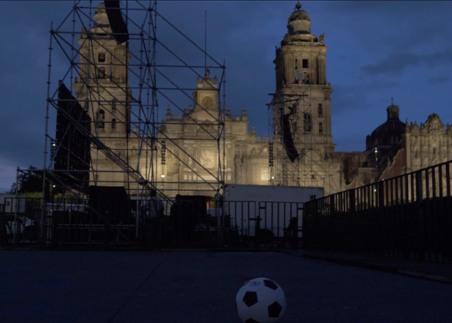 El sentido del balón, Cuauhtémoc Morales, cortometrajes, Reto DocsMx20, 2025